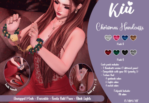 Kiu - Christmas Handcuffs.