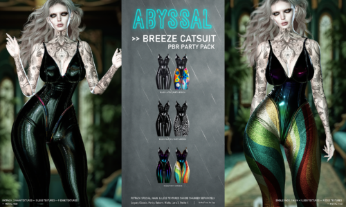 ABYSSAL>> - Breeze Catsuit & Jacket.