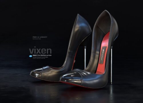 Gos - Vixen Rounded Toe Pumps.