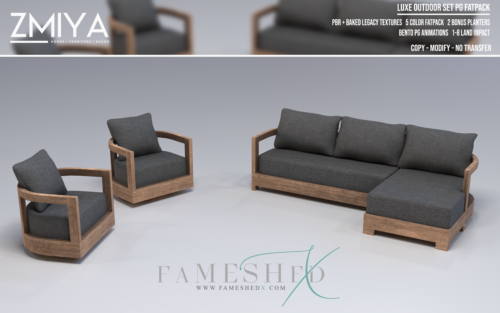 ZMIYA - Luxe Outdoor Set.