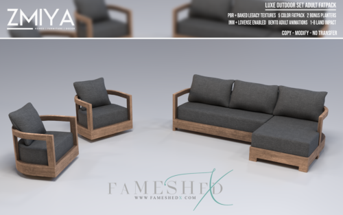 ZMIYA - Luxe Outdoor Set.